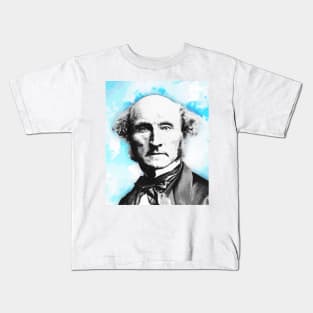 John Stuart Mill Portrait | John Stuart Mill Artwork 15 Kids T-Shirt